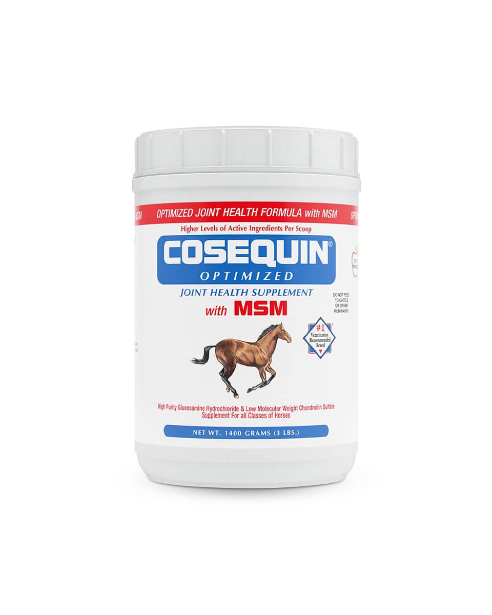 Cosequin Optimized with MSM joint supplement for horses from Nutramax