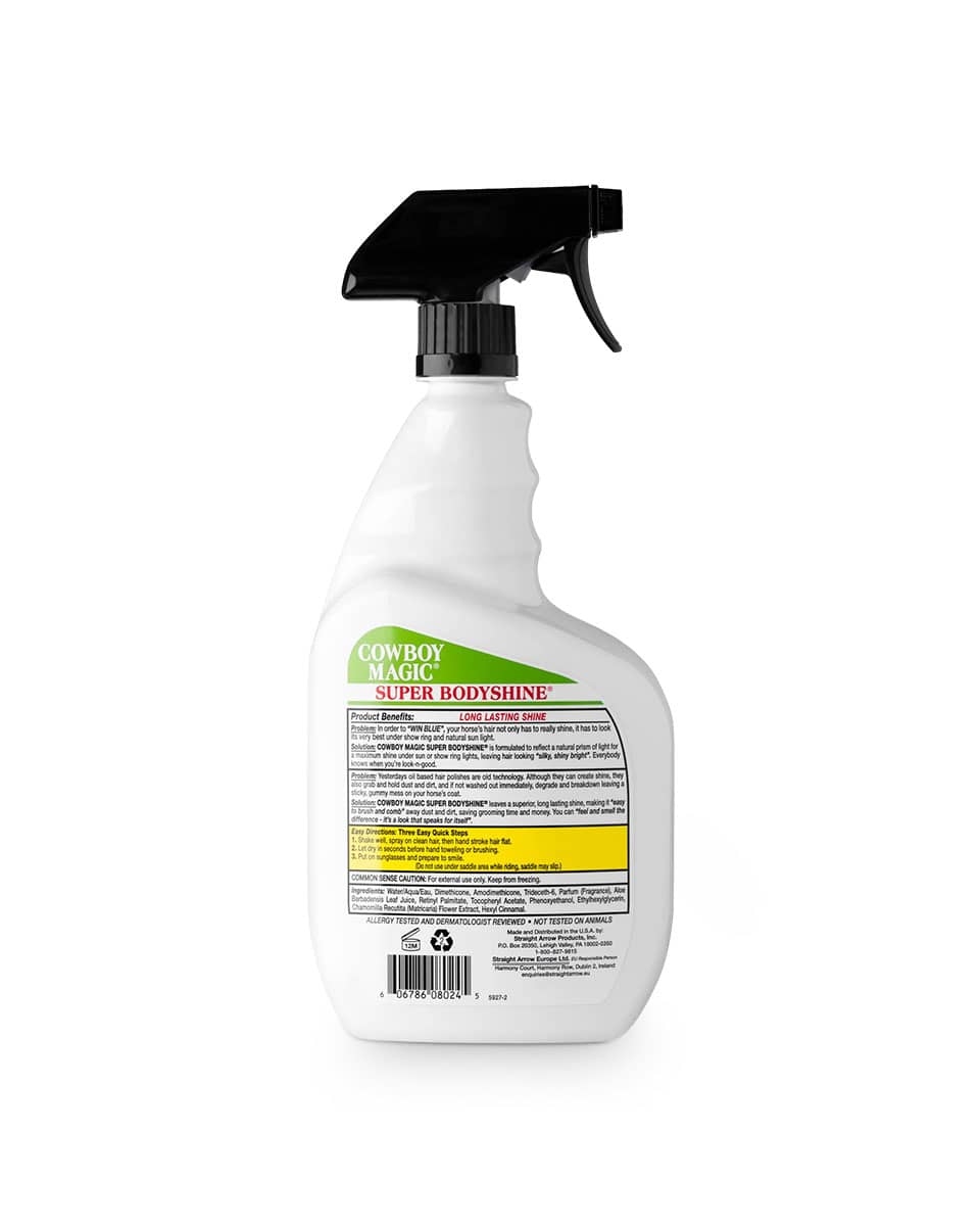Cowboy Magic Super Bodyshine Spray for horses