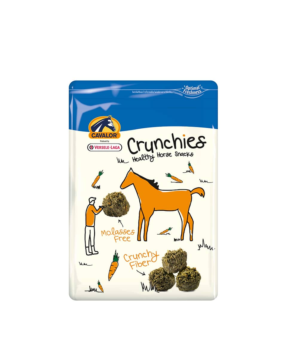 Cavalor Crunchies treats for horses and ponies