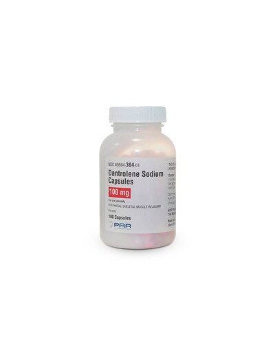 Dantrolene Capsules 100mg 100 ct