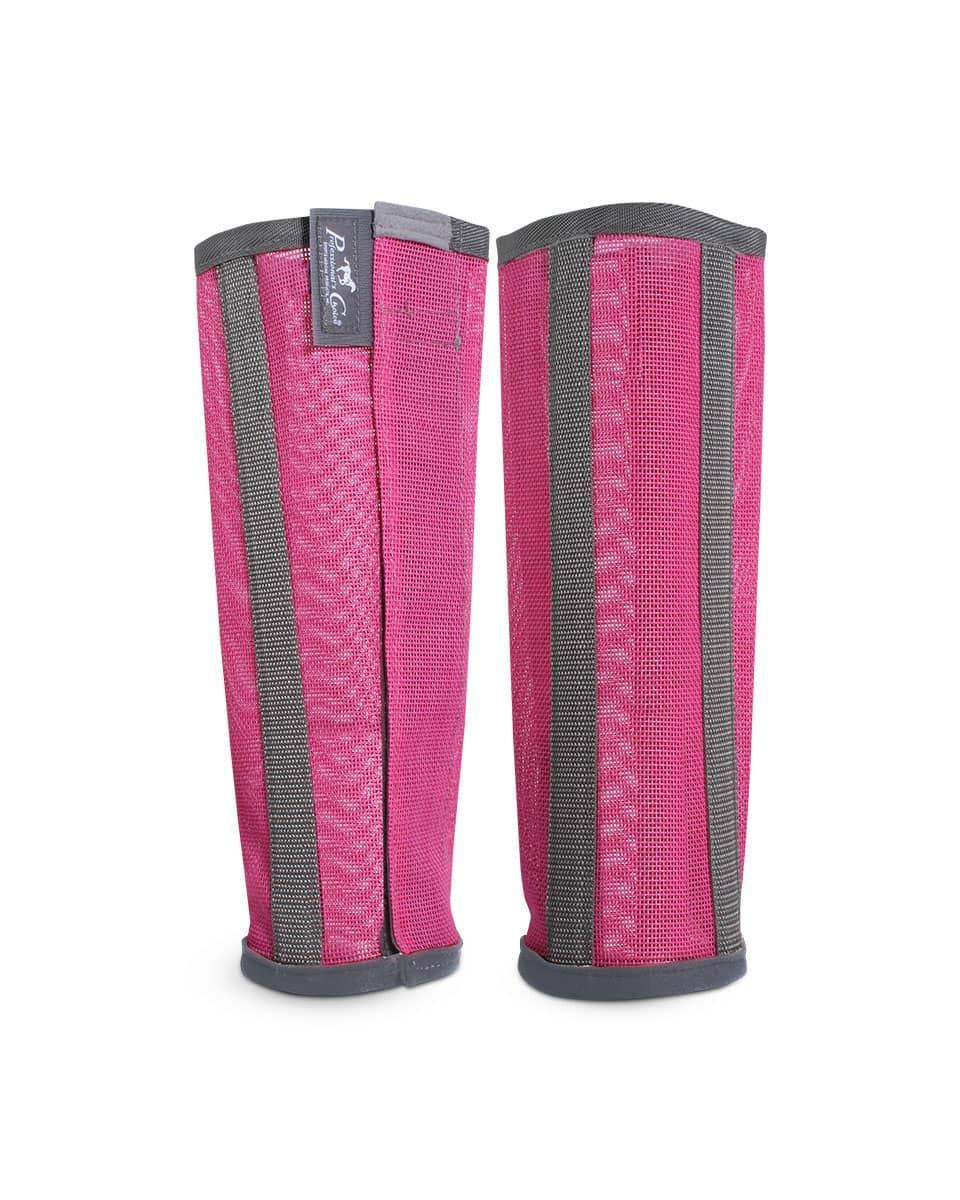 Professional's Choice Deluxe Fly Boots Pink