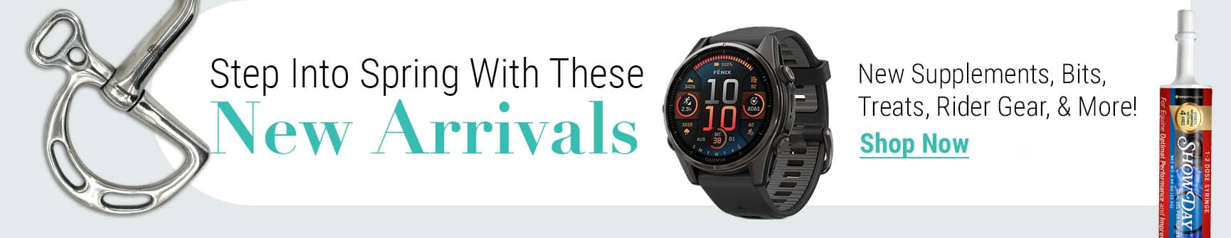 New Arrivals on horse products at FarmVet.com.