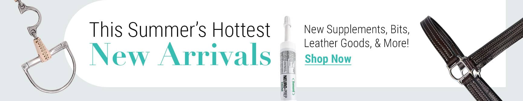 New Arrivals on Equine and Equestrian Products at FarmVet.com.