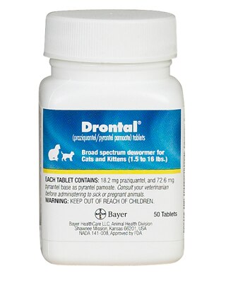 Drontal Feline Individual Tab