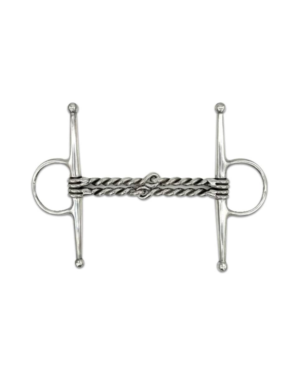 Double Twisted Wire Full Cheek Bit by Jake Adams Equestrian