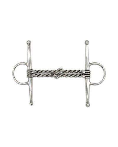 Double Twisted Wire Full Cheek Bit by Jake Adams Equestrian