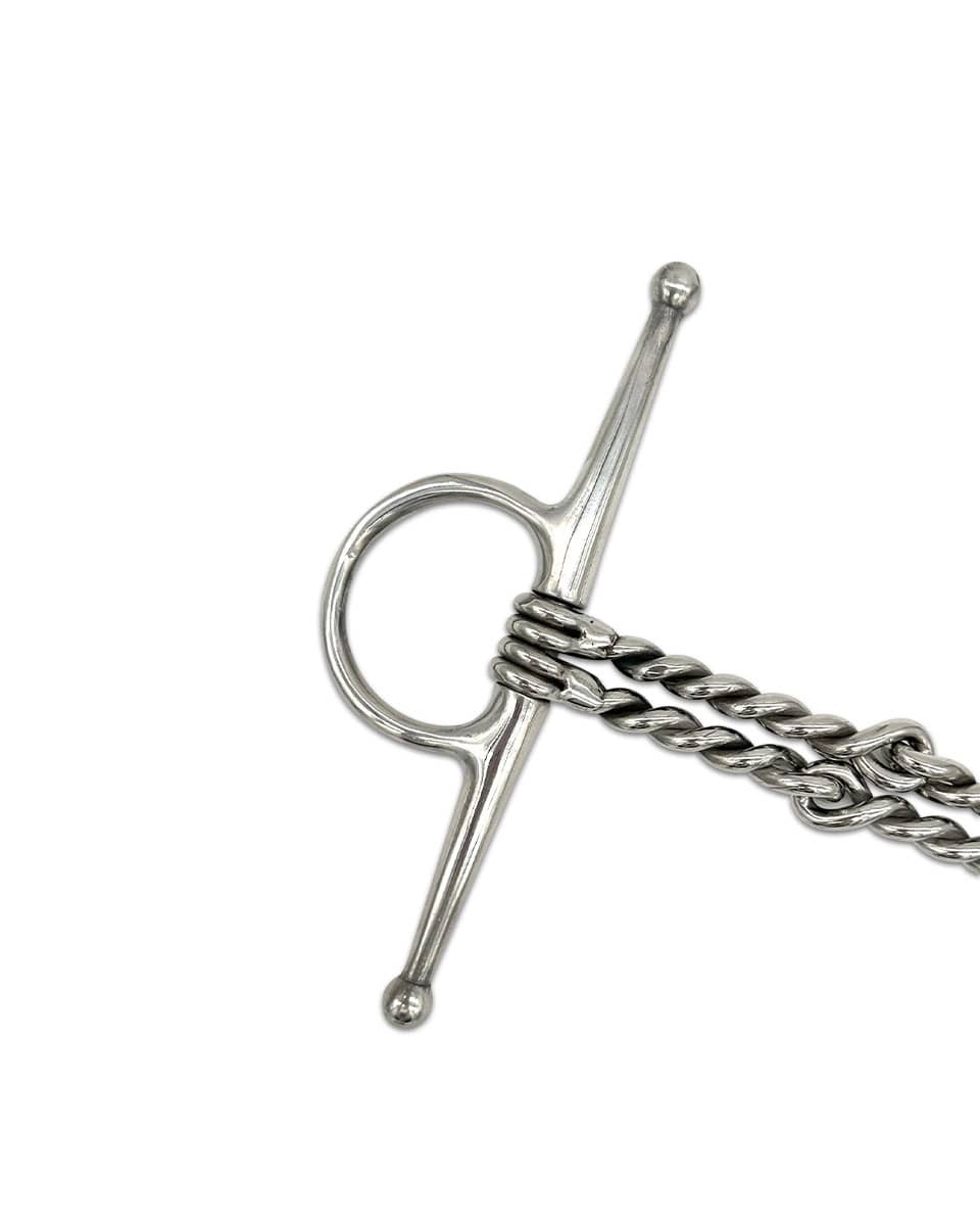 Double Twisted Wire Full Cheek Bit