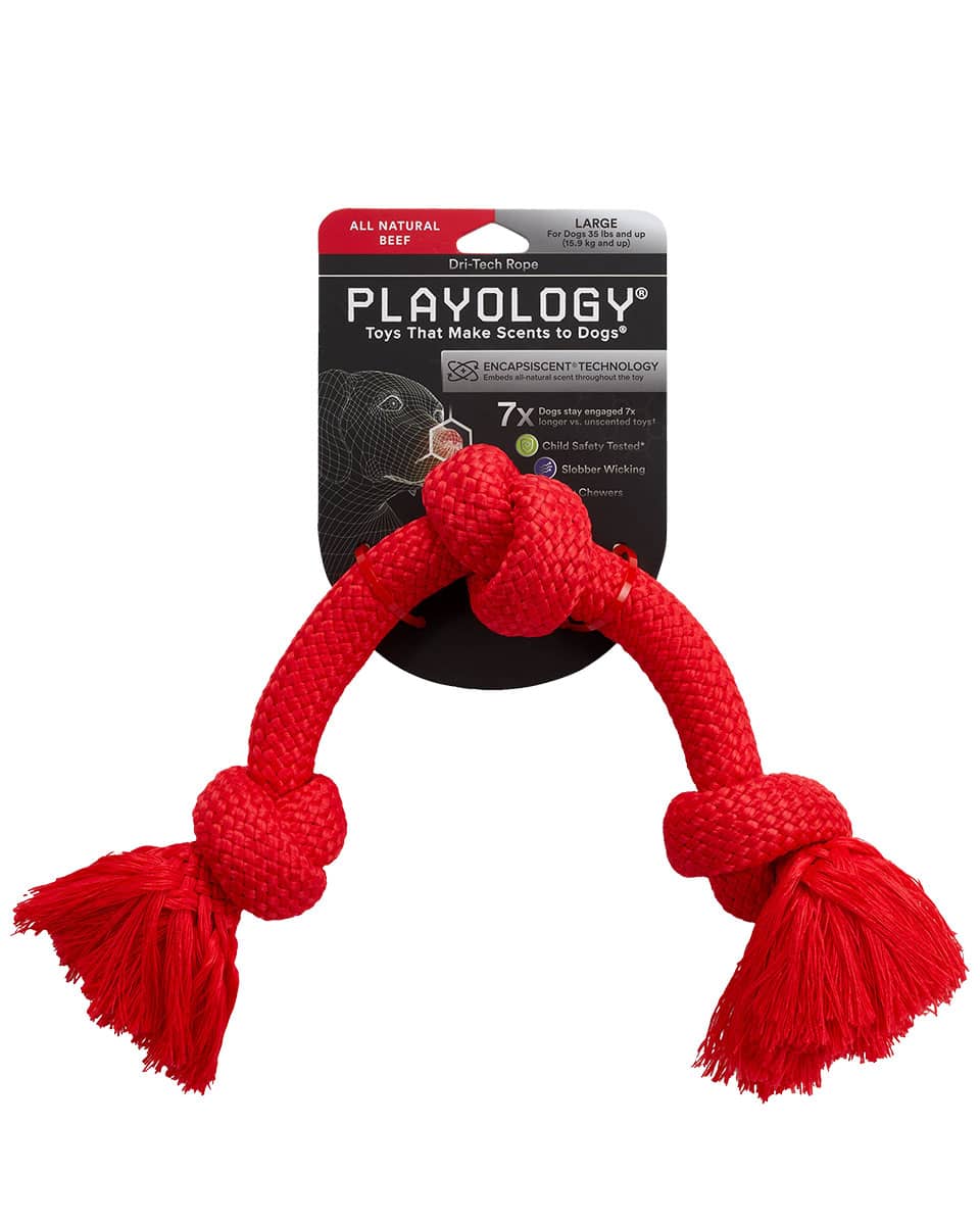 Playology Dri-Tech Rope dog toy