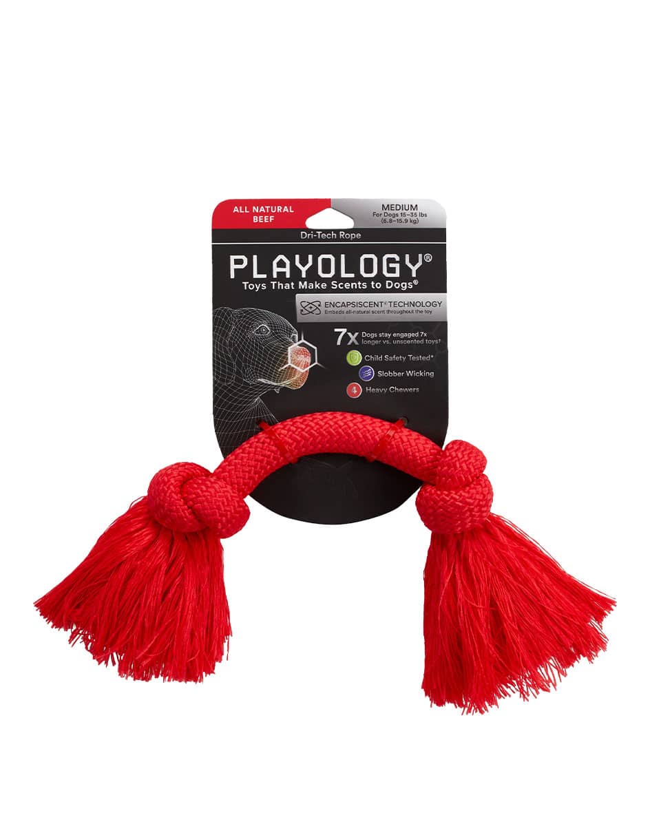 Playology Dri-Tech Rope dog toy