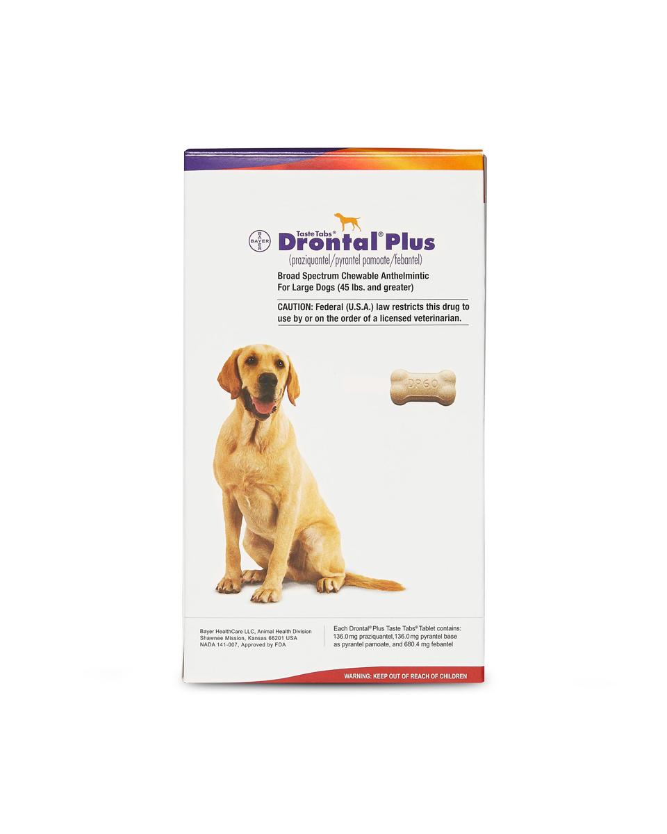 Drontal Plus Taste Tabs for dogs