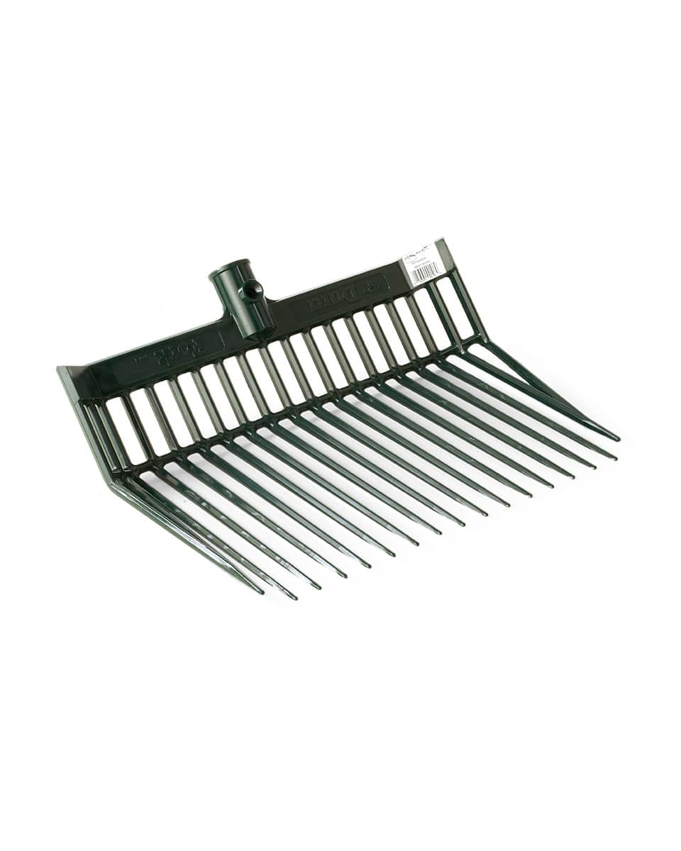 Miller Manufacturing Plastic DuraFork Replacement Head Green