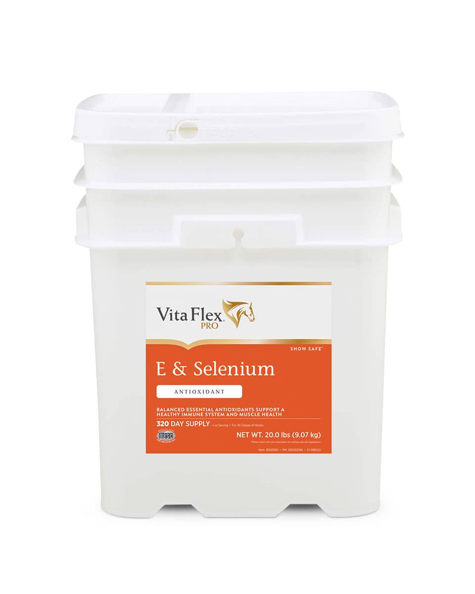 Vita-Flex E & Selenium Powder supplement for horses 20 lb