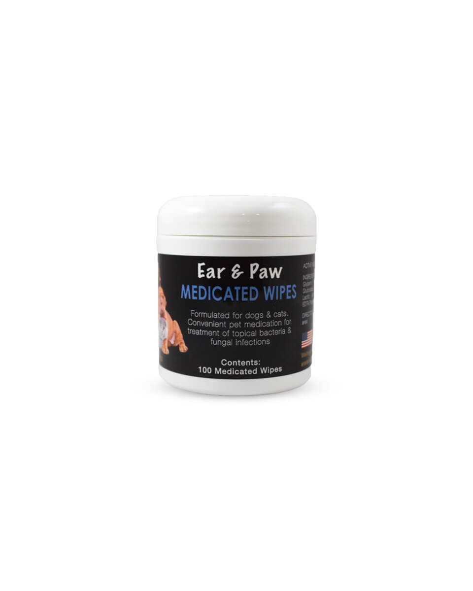 Medicated Ear And Paw Wipes E3 Farmvet