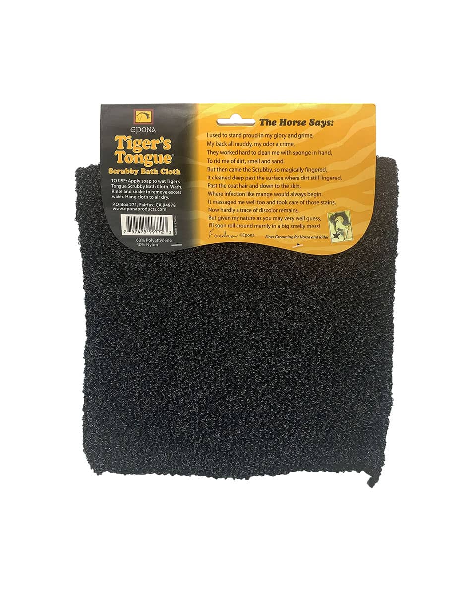 Epona Tiger's Tongue Scrubby Bath Cloth