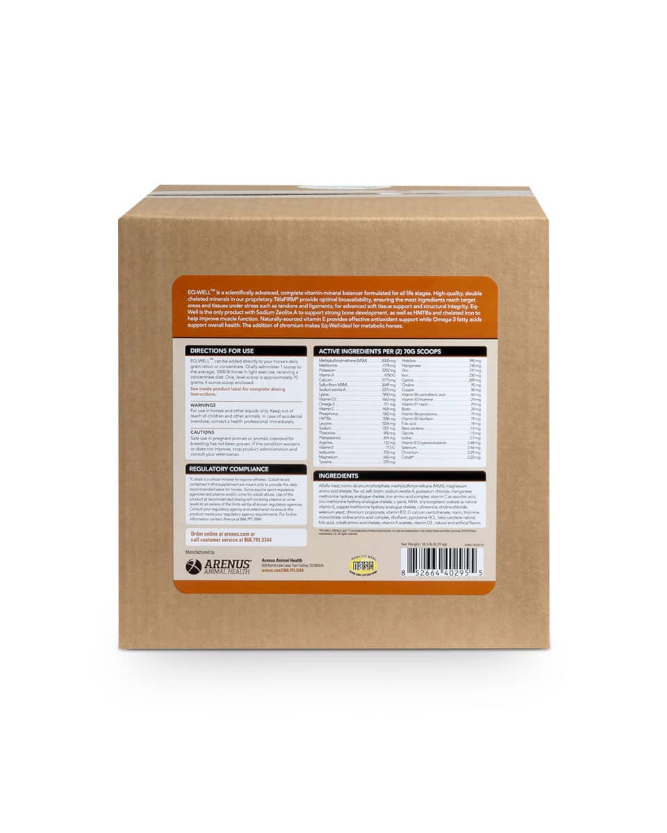Eq-Well supplement for horses by Arenus