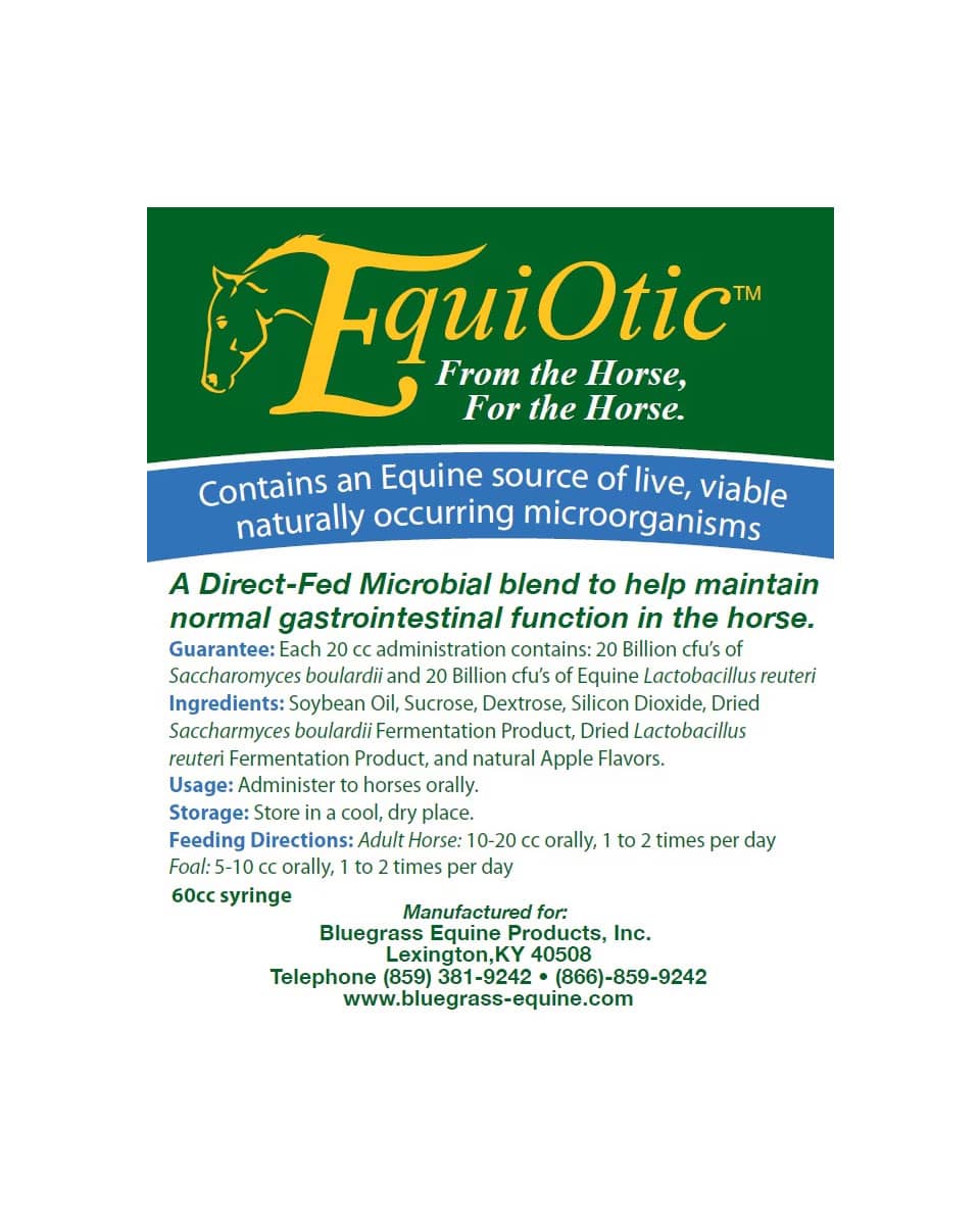 EquiOtic Paste by Bluegrass Animal Products