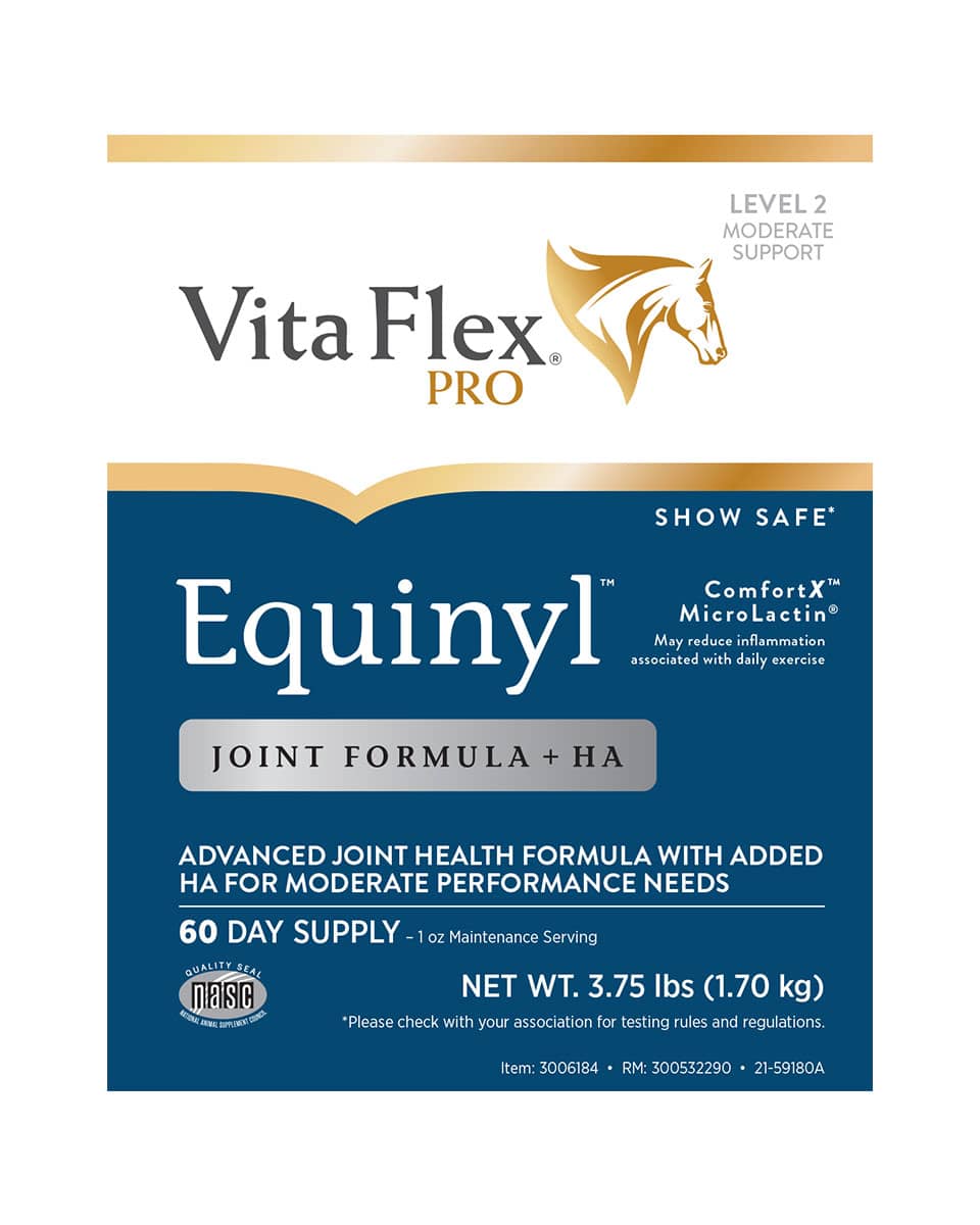 Vita-Flex Equinyl Combo with HA supplement for horses