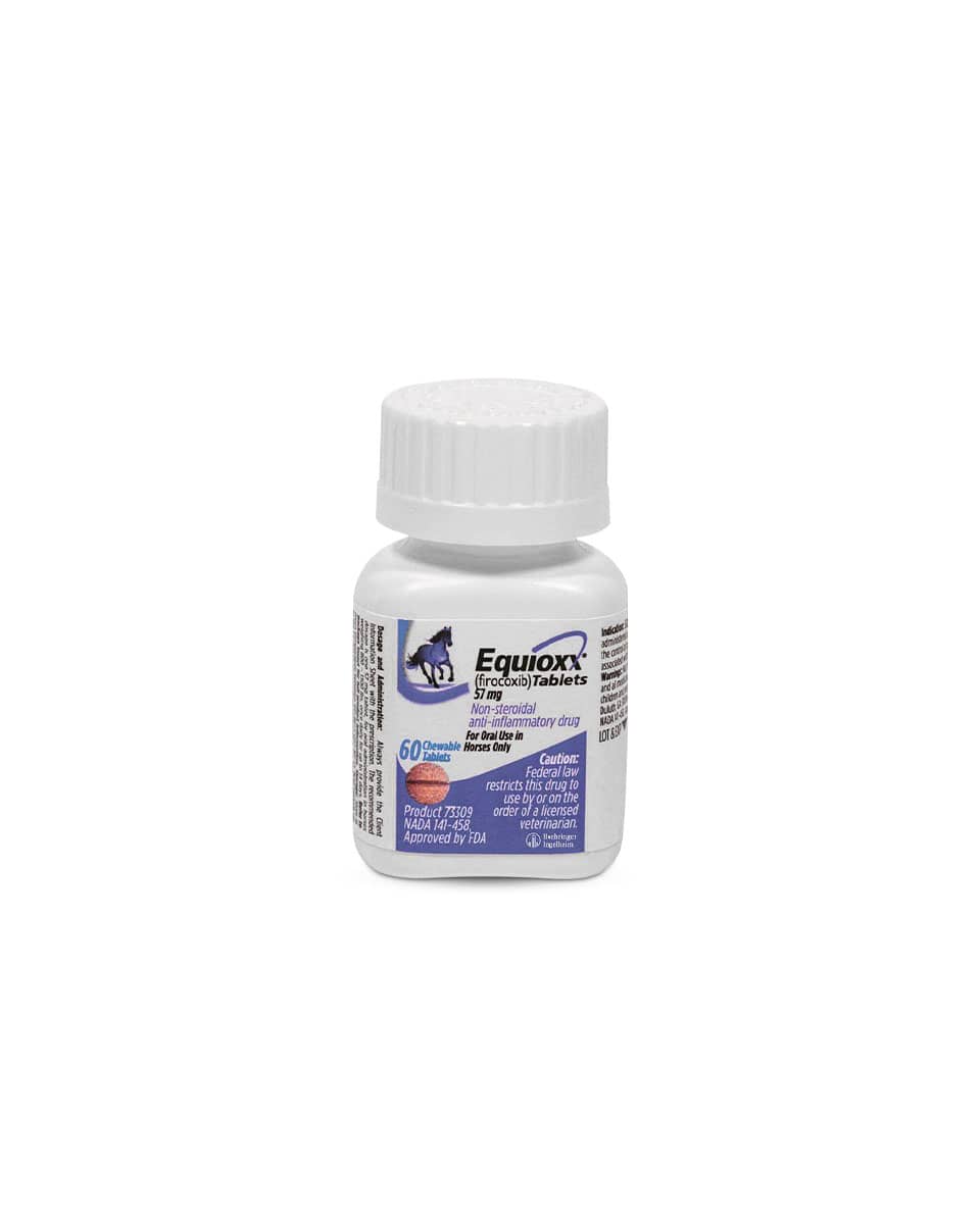 Equioxx (firocoxib) tablets - non-steroidal anti-inflammatory drug (NSAID) for horses