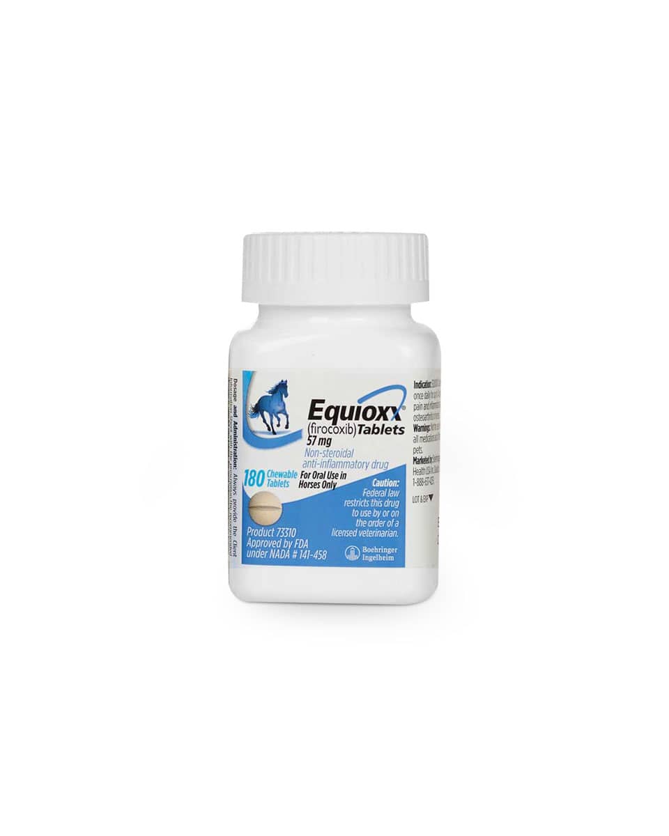 Equioxx (firocoxib) 180 tablets - non-steroidal anti-inflammatory drug (NSAID) for horses