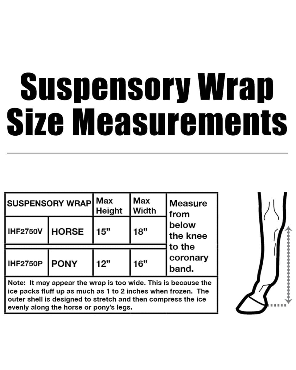 Ice Horse Suspensory Wraps by MacKinnon Ice Horse