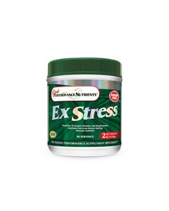 Ex-Stress Powder calming supplement for horses made by Peak Performance Nutrients