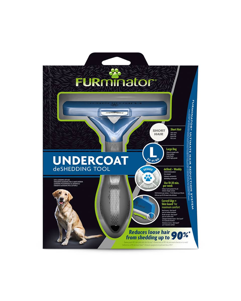 FURminator Deshedding Tool Short Hair for Dogs Small