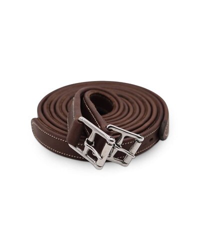 Jake Adams Equestrian x Exclusive FarmVet Stirrup Leathers 7/8 inch made with soft calfskin leather