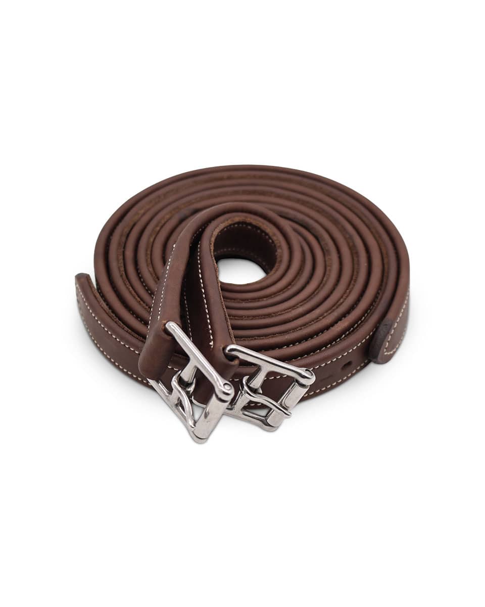 Brown Jake Adams Equestrian x FarmVet Stirrup Leathers