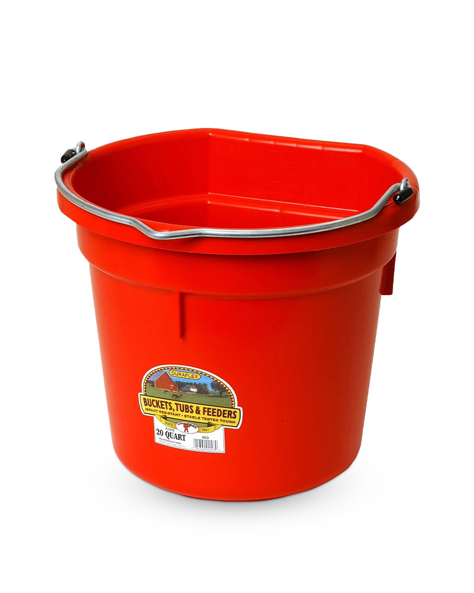 Flat Back Water Bucket- 20qt