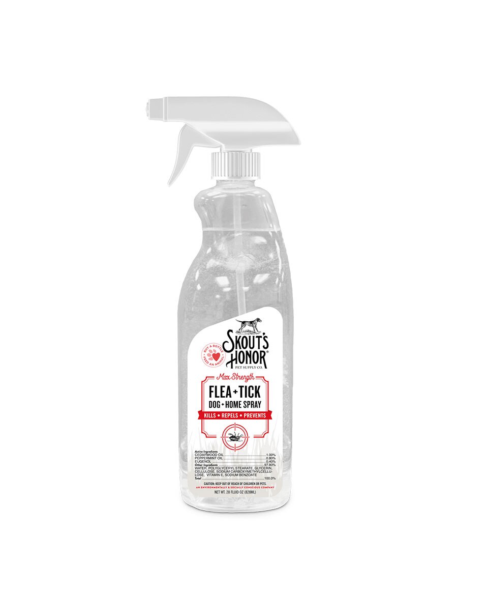 Skout's Honor Max Strength Flea + Tick Dog & Home Spray
