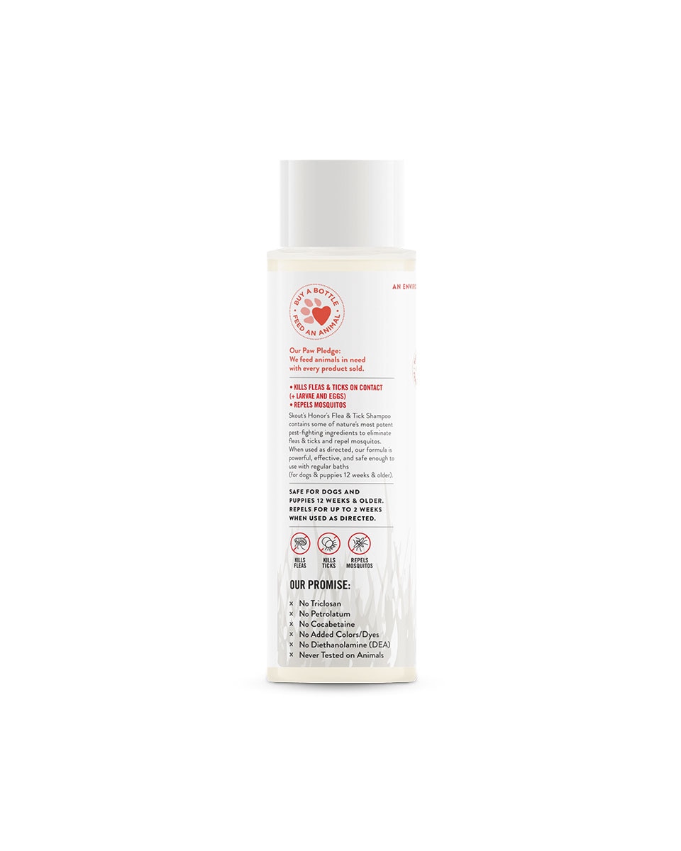Skout's Honor Max Strength Flea + Tick Dog Shampoo