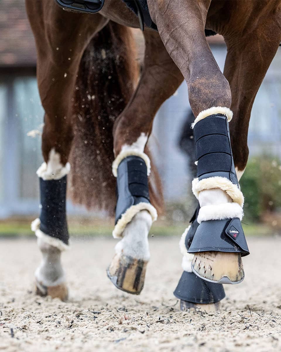 Fleece Lined Brushing Boots by LeMeiux