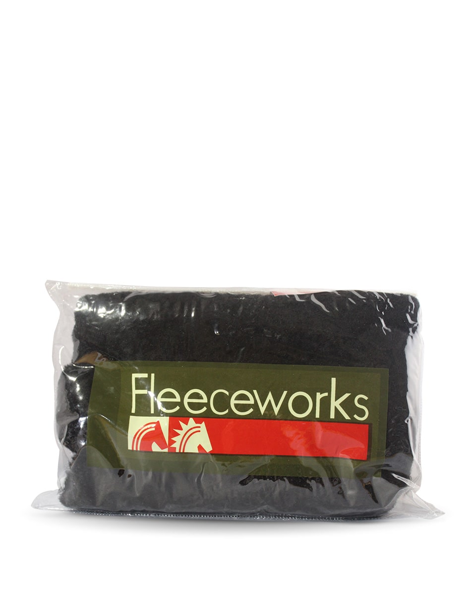 Fleeceworks Sheepskin Halter Black