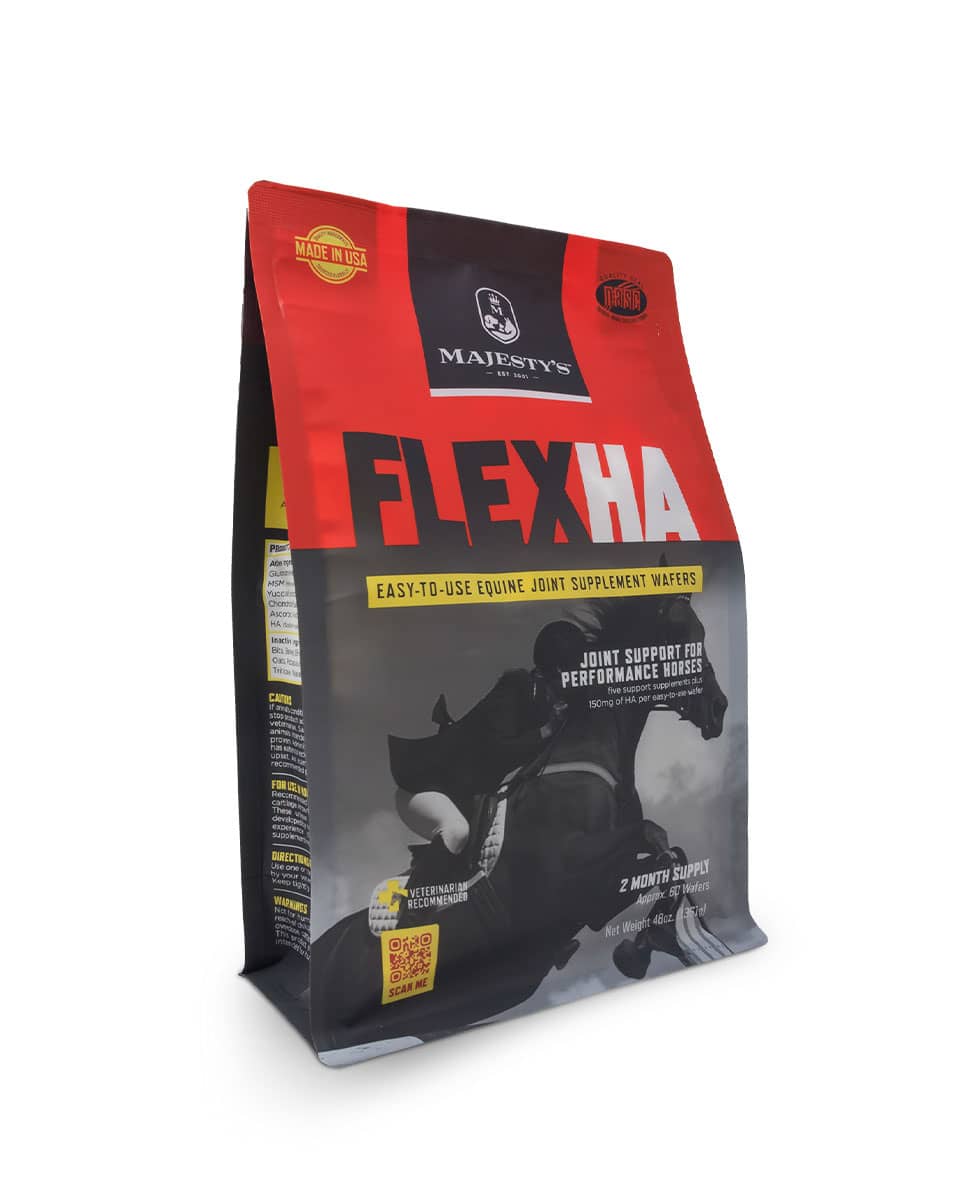 Flex HA Wafers Joint Supplement for Horses by Majesty's 