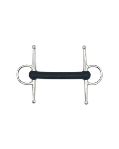 Soft Flexi Mouth Full Cheek Bit by Jake Adams Equestrian