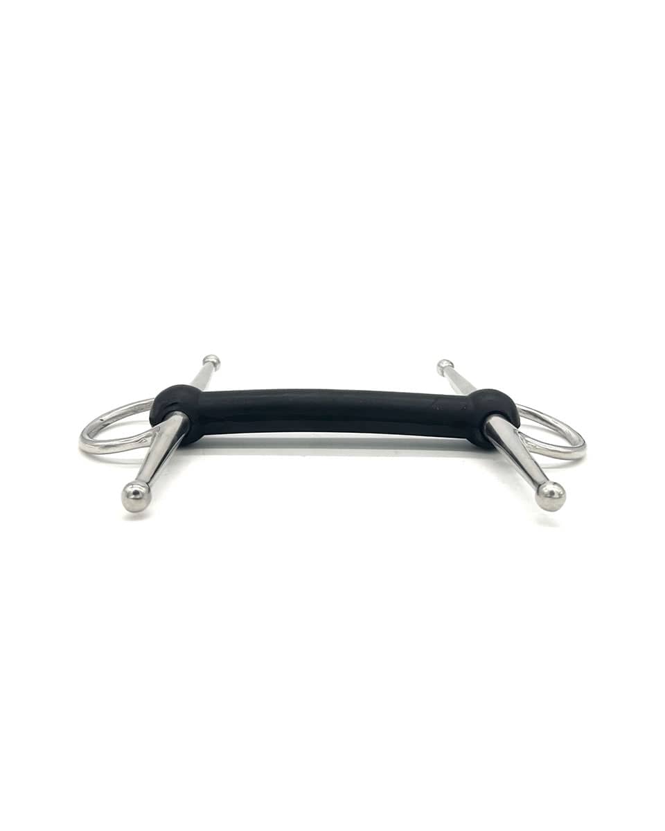 Jake Adams Equestrian Soft Flexi Mouth Full Cheek Bit