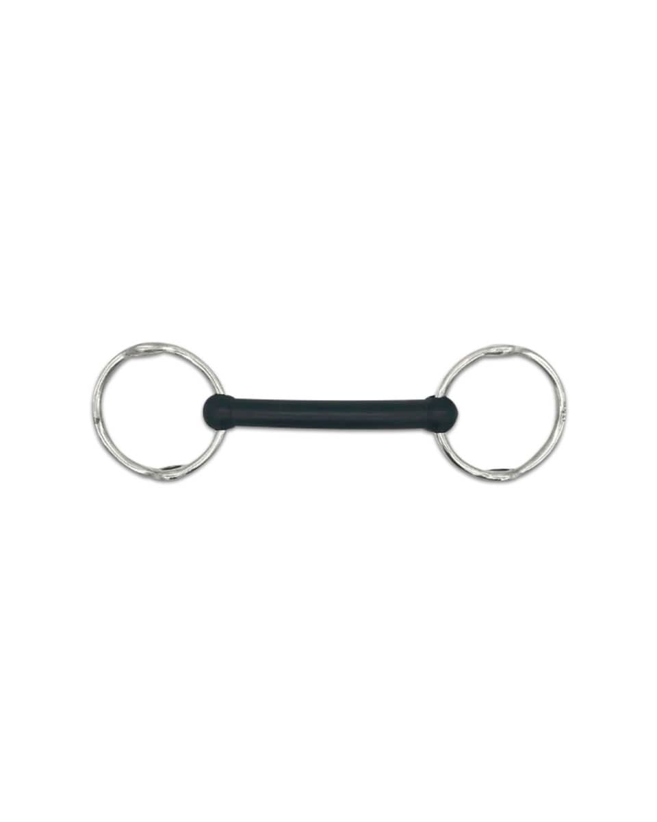 Soft Flexi Mouth Loose Ring Gag Bit by Jake Adams Equestrian