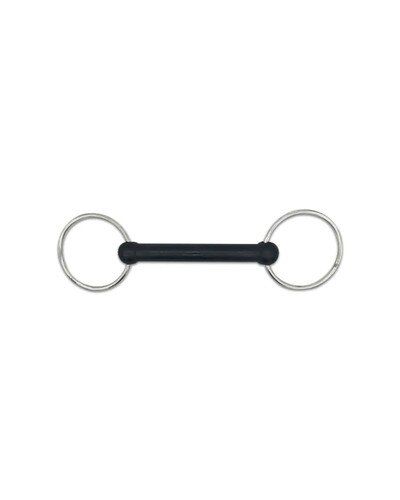 Soft Flexi Mouth Loose Ring Bit by Jake Adams Equestrian