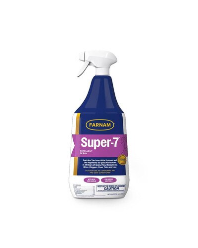 Farnam’s Flysect Super-7 insect repellent with sunscreen - 32 oz spray