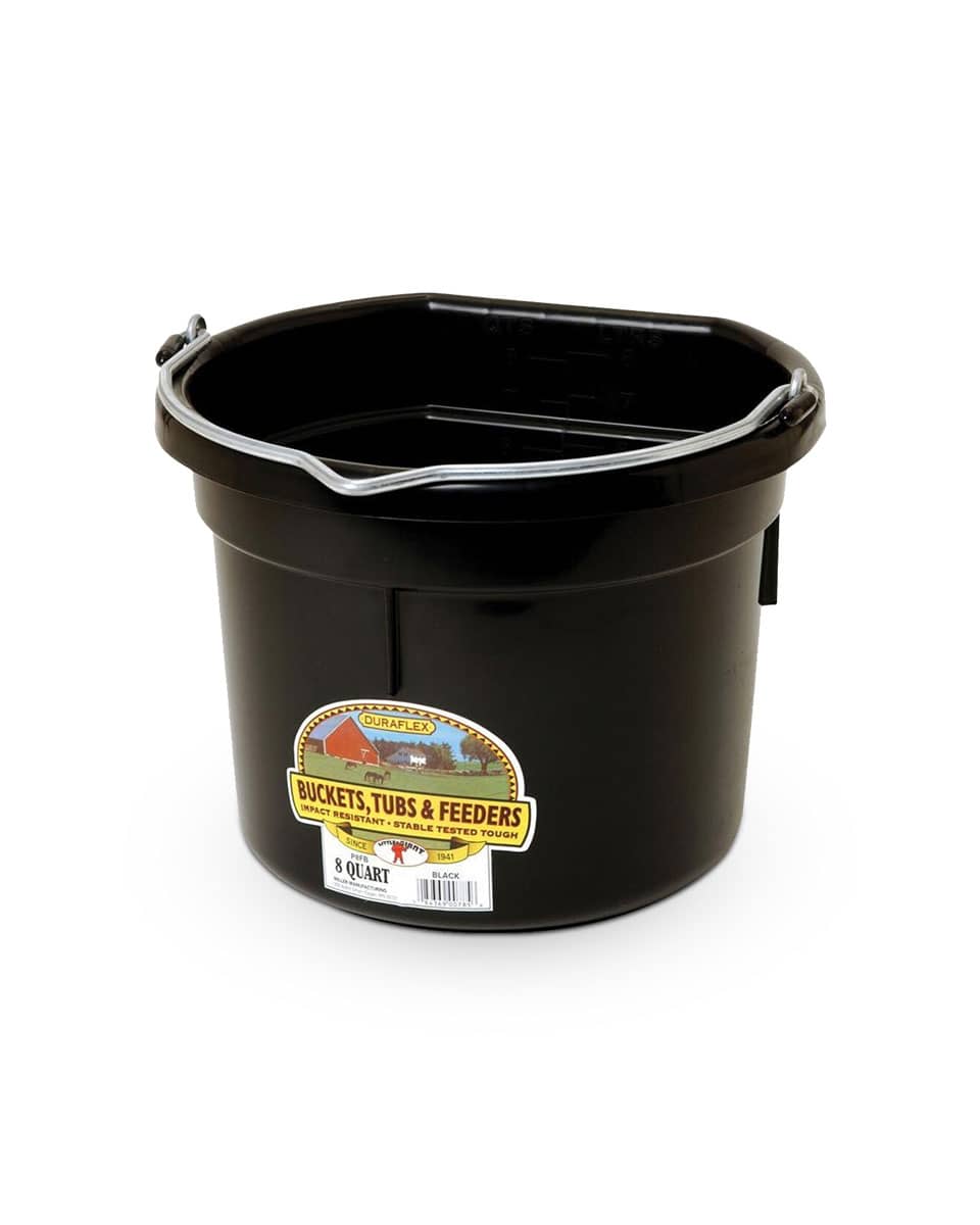 Flat Back Utility Bucket