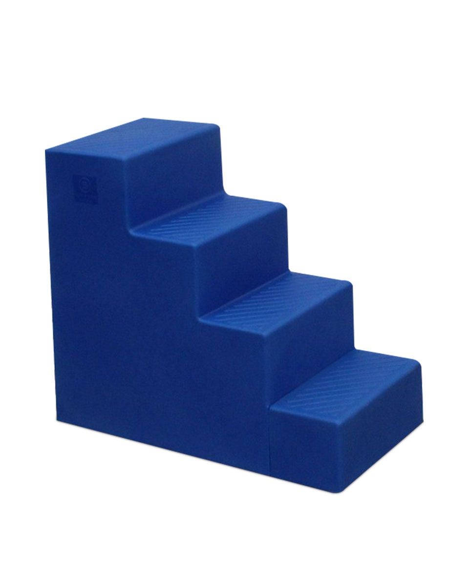 Four-Step horse Mounting Block by Burlingham Sports