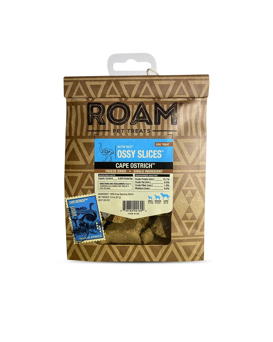 ROAM Freeze-Dried Slices for dogs