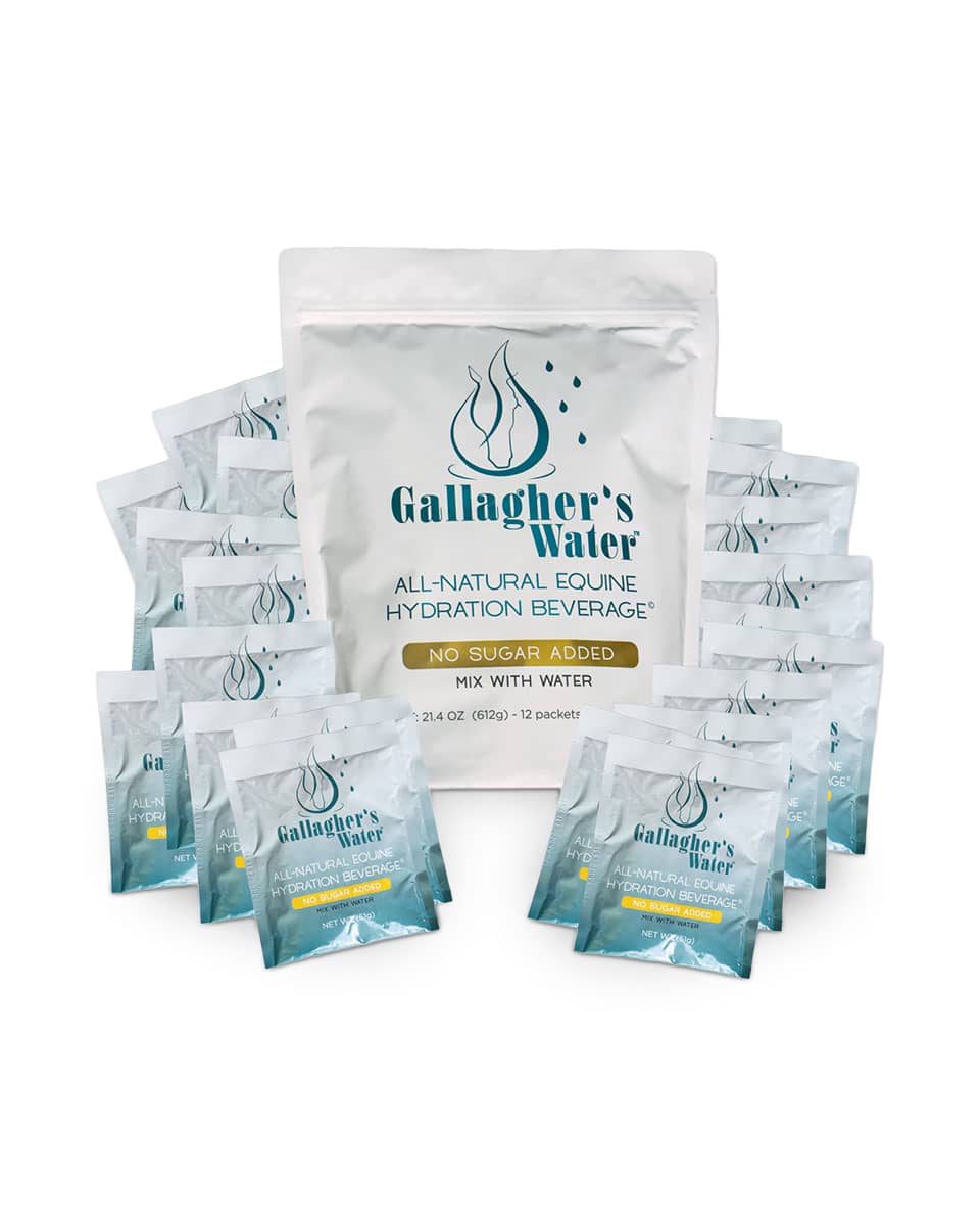 Gallagher's Water No Sugar Added from Equestribev LLC - 12 packets