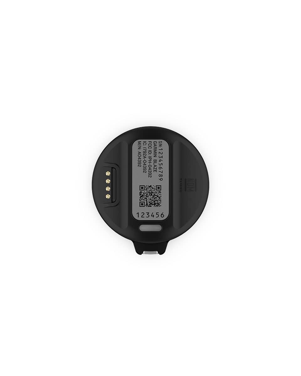 Garmin Blaze Equine Wellness System sensor back