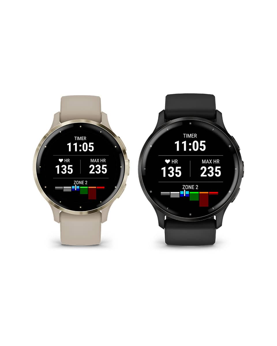 Garmin Venu 3 Watch- 41mm and 45 mm - heart rate view
