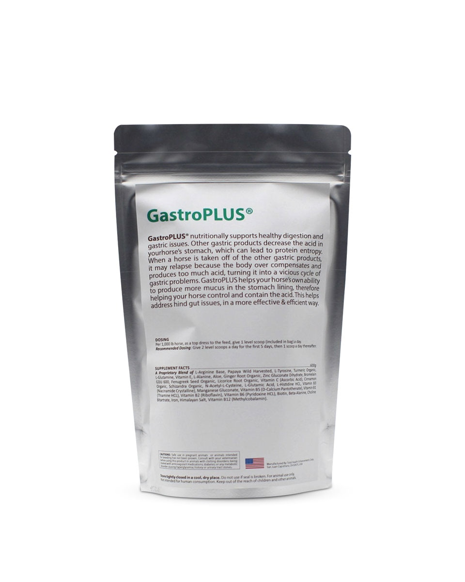 GastroPLUS feed-through supplement for horses by T.H.E. Equine Edge