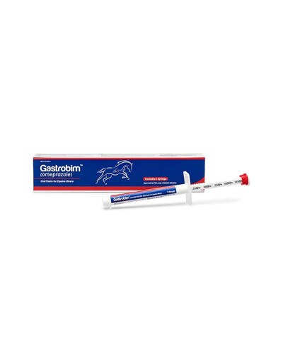 Gastrobim by Bimeda - FDA-approved omeprazole oral paste for horses