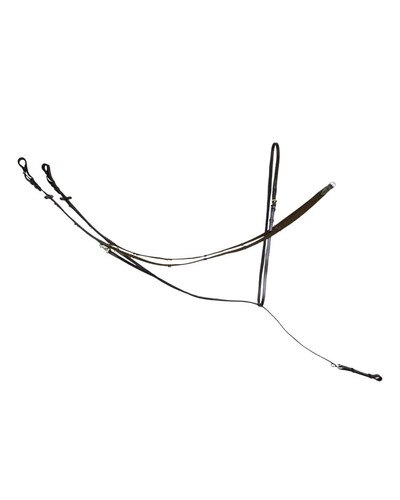 Jake Adams Equestrian Working Collection German Martingale with Reins