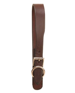 Girth loop with buckle