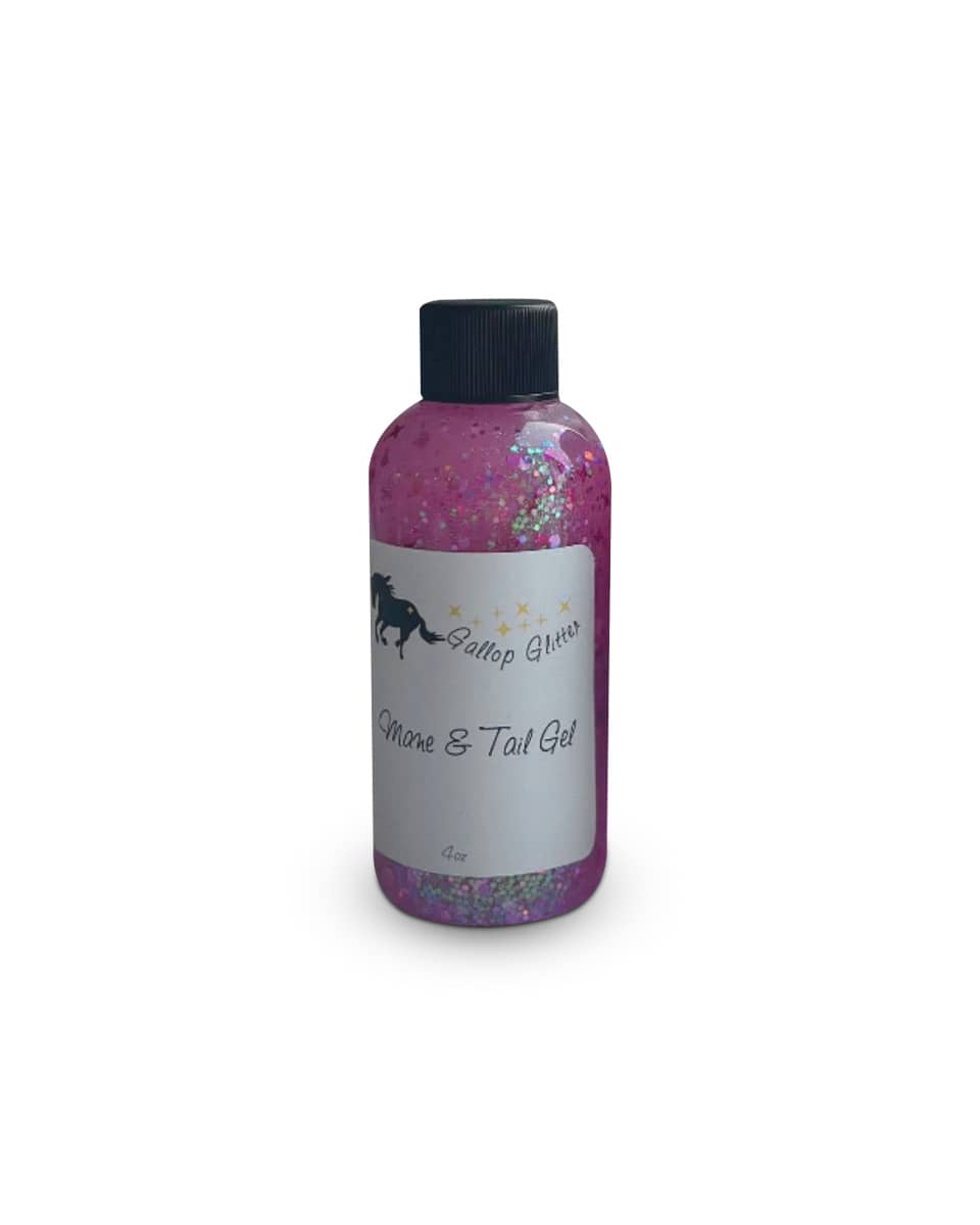 Armor Equestrian Gallop Glitter Mane and Tail Gel - Pink